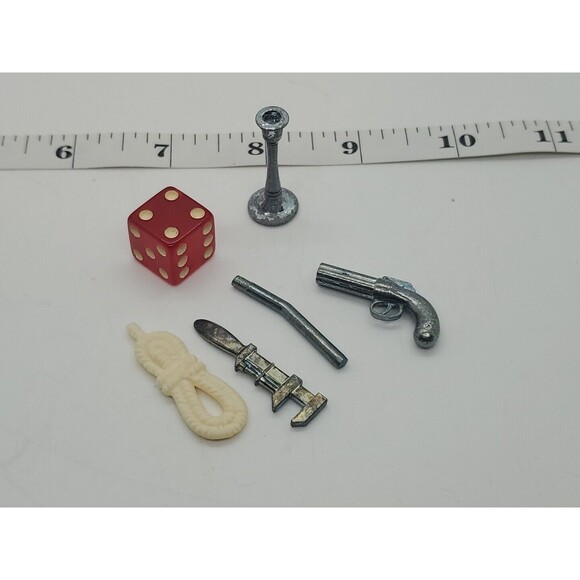 Clue Wepon Replacement Pieces Vintage Mystery Game 80's - Picture 2 of 10
